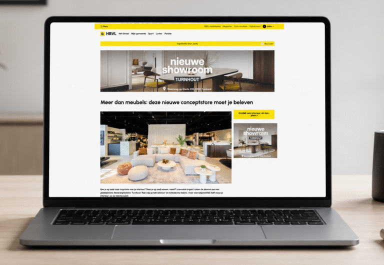 Voorbeeld Engaged Read Branded Content bij Ads & Data
