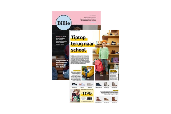 Billie print mockups Ads & Data