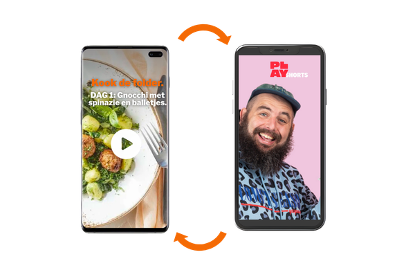 Snackable content voorbeeld x Bockie De Repper Play