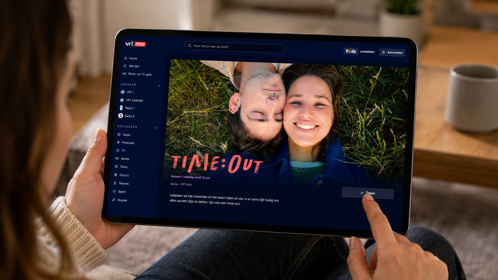 Time:out, VRT MAX lance une nouvelle série de fiction réaliste