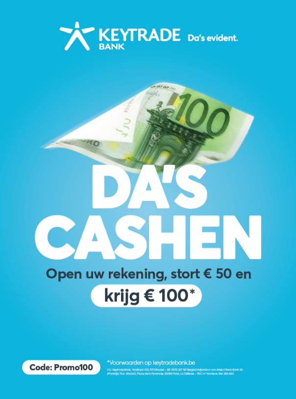 Visual campagne Keytrade Bank
