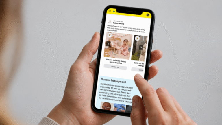 Mockup Seamless+ smartphone