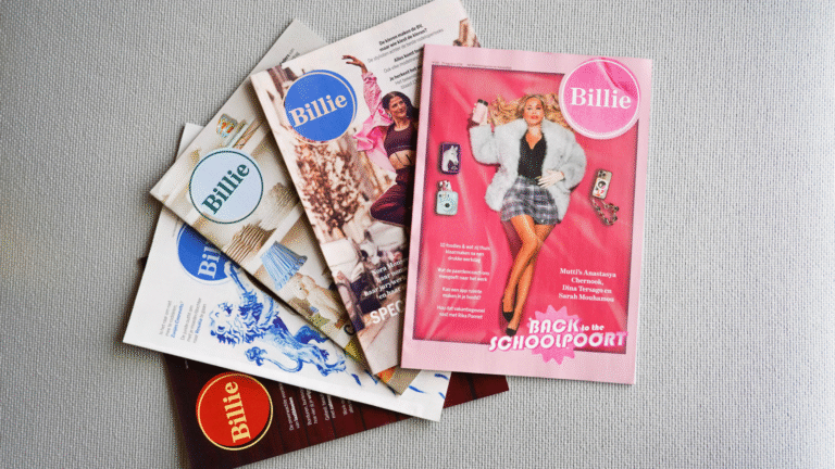 Set van Billie themanummers en covers, verkrijgbaar via de Mediahuis-nieuwstitels