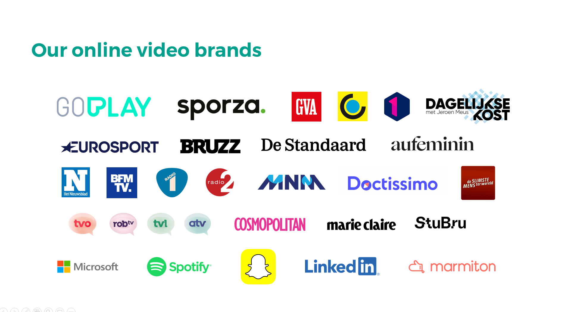 online video brands