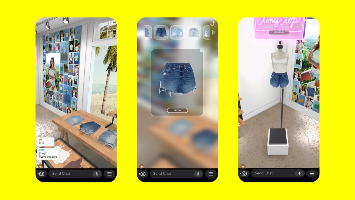 Snapchat AR Shopping