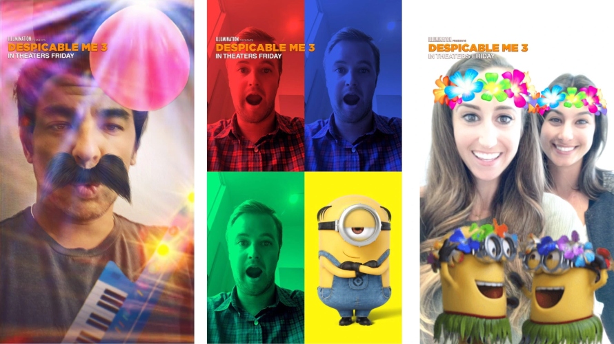 Snapchat Minions: The Rise of Gru